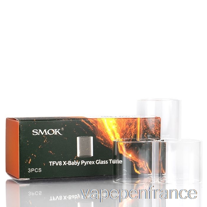 Verre De Remplacement Smok Tfv8 - Baby, Big, X-baby Stick V9 Max #8 - Stylo Vape à Tube De Verre à Ampoule Unique